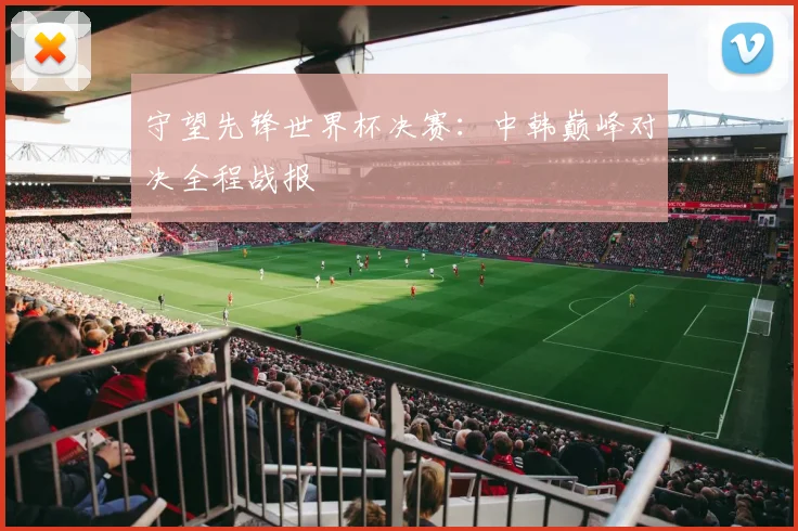 守望先锋世界杯决赛：中韩巅峰对决全程战报