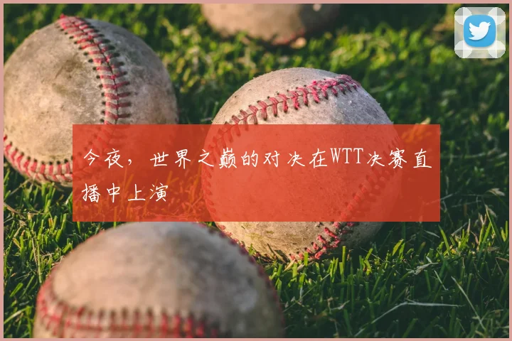 今夜，世界之巅的对决在WTT决赛直播中上演
