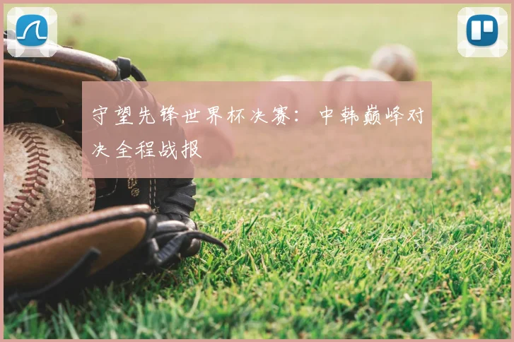 守望先锋世界杯决赛：中韩巅峰对决全程战报